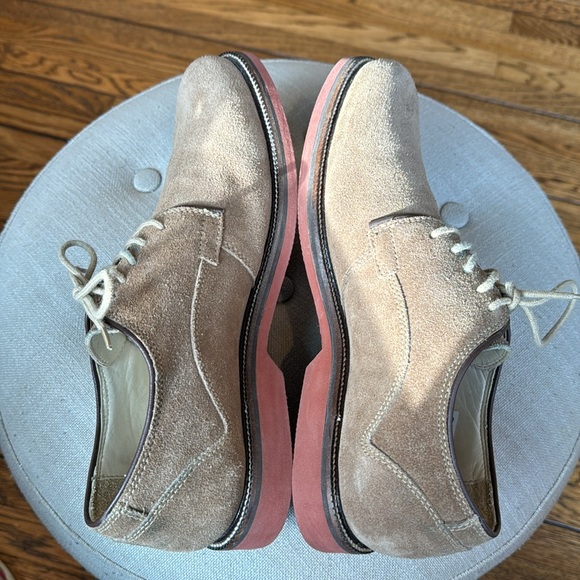 1901 Nordstrom Round Roe Oxford Suede Lace Up Dress Shoes Men's 8M - Picture 10 of 11